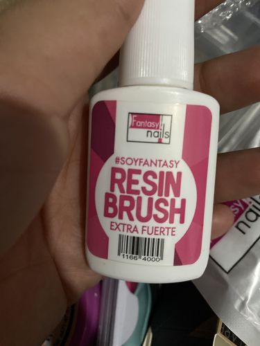 Customer photo review of Resina Brocha Fantasy Nails