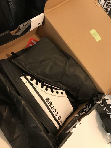 Customer photo review of HTXJPN Fuji2 Red Panda High Top Sneakers