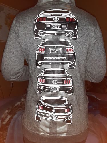 Customer photo review of Ford Mustang Womens Hoodie