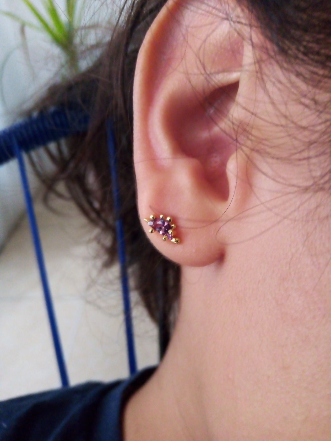 Customer photo review of Aretes de Dinosaurio