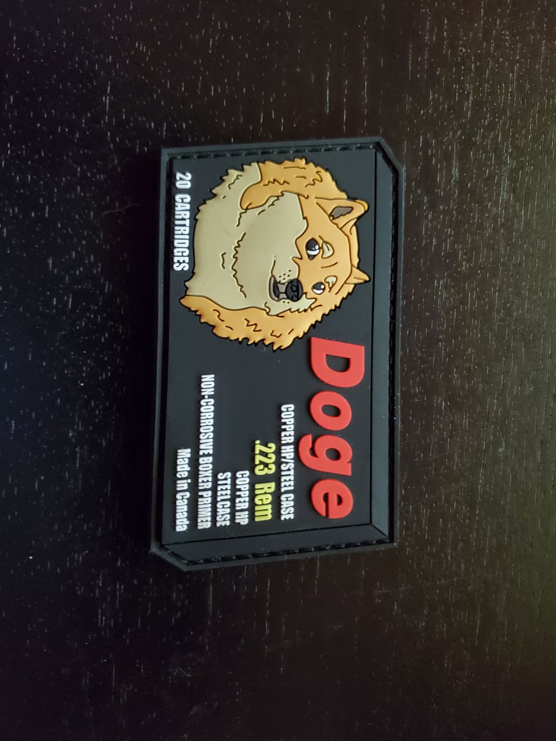 Customer photo review of Doge Ammo Box
