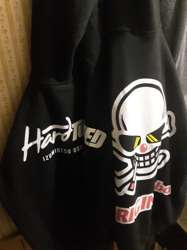 Customer photo review of HardTuned Kanji Hoodie - Black