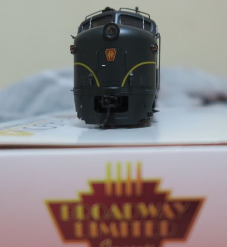 Customer photo review of BLI 6690 EMD F7A, PRR 9658A, DGLE Single Stripe, Paragon4 Sound/DC/DCC, HO