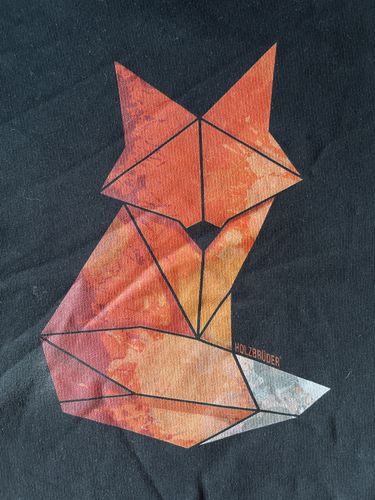 Customer photo review of Origami Fuchs - Bio Unisex Sweatshirt