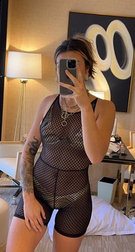 Customer photo review of Marble Print Underwire Bikini Swimsuit