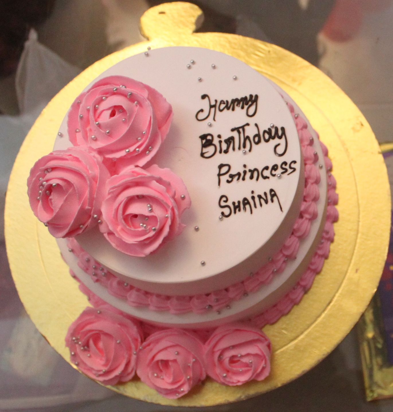 Customer photo review of Floral Cake 2