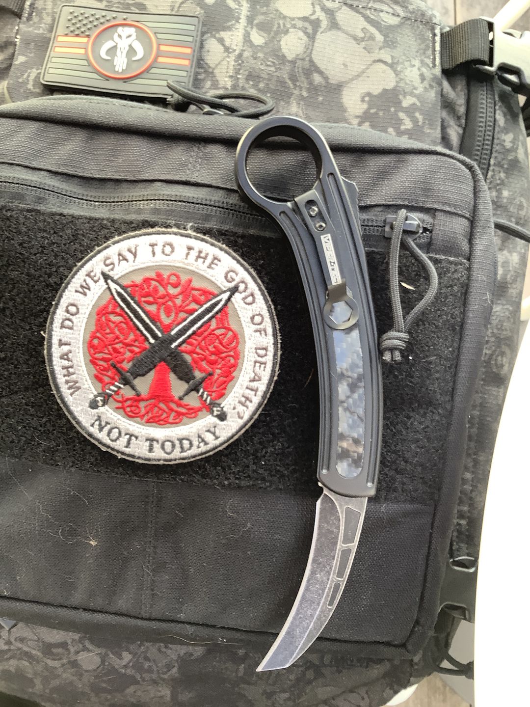 Customer photo review of VT Karambit D/A OTF
