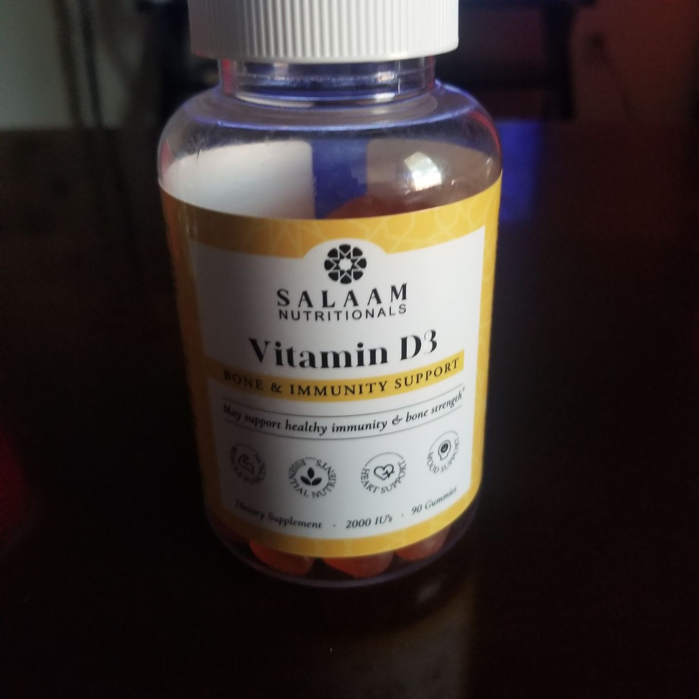 Customer photo review of Vitamin D3 Gummy Vitamins (90 count)