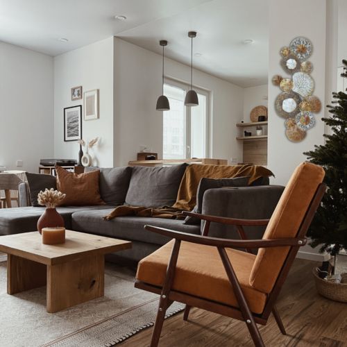 Customer photo review of Metal Wall Art 142x65 MUREX