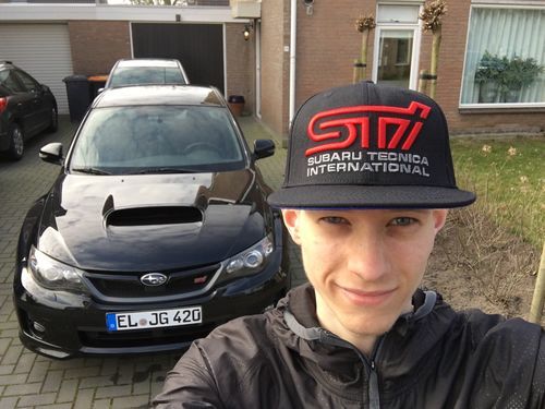 Customer photo review of Subaru WRX STI Flat Brim Cap
