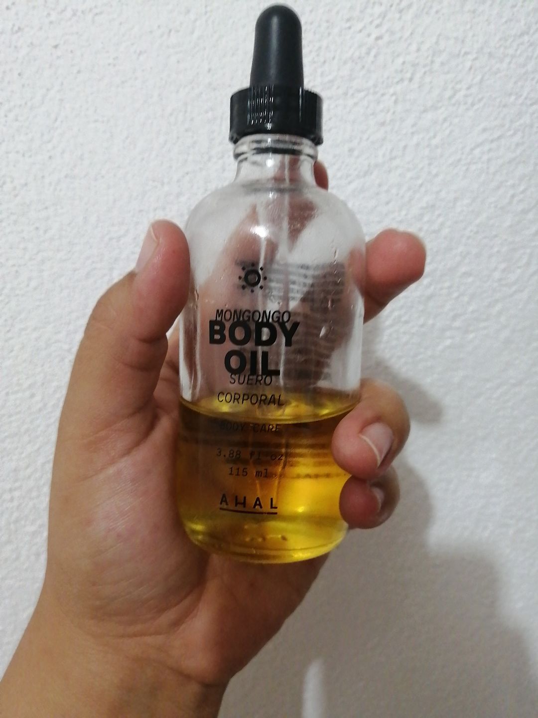 Customer photo review of Mongongo Body Oil / Suero Corporal con Aceite de Mongongo