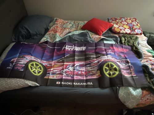 Customer photo review of Team ALIVE - Drift Team 2021/22 Workshop Flag  **LIMITED EDITION**