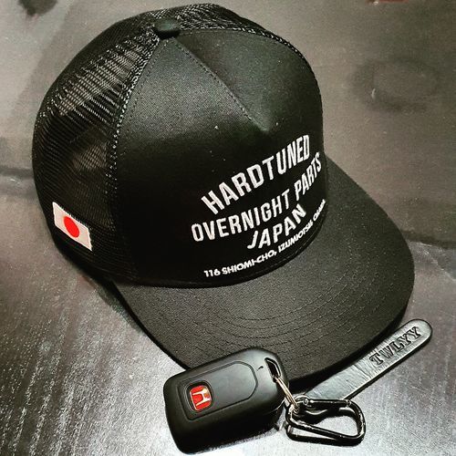 Customer photo review of Hardtuned Overnight Parts Trucker Cap