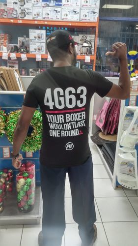 Customer photo review of Mitsubishi Evolution 4G63 Tee
