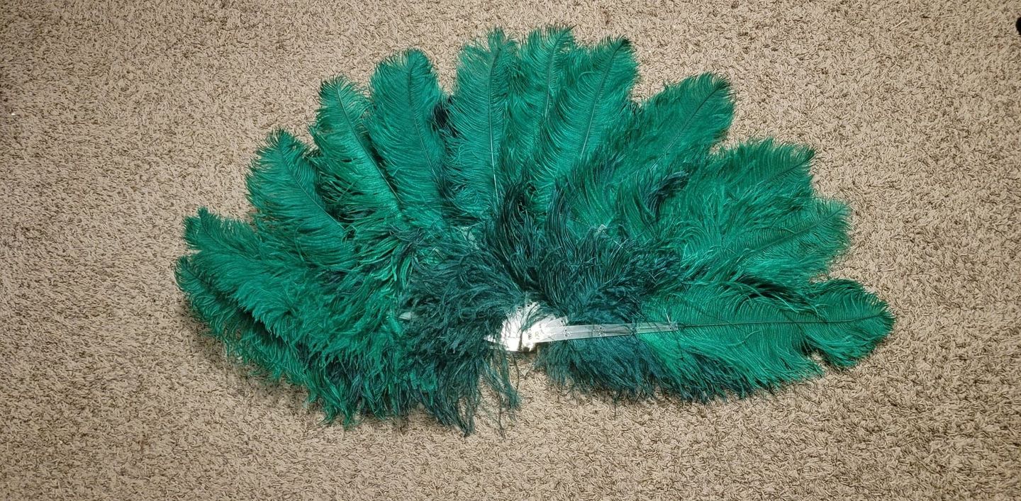 Customer photo review of Romance Burlesque Fan - Double Layer