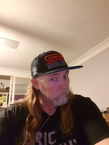 Customer photo review of Subaru WRX STI Flat Brim Cap