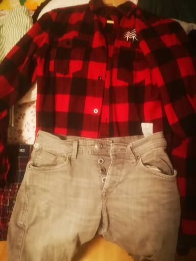 Customer photo review of HOLZBRÜDER® - Unisex Flanellhemd mit Stick