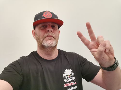 Customer photo review of Origin Labo X Hardtuned Tee