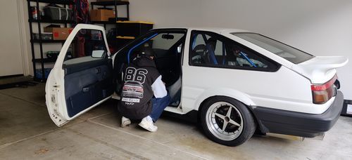 Customer photo review of Toyota AE86 Trueno Hoodie