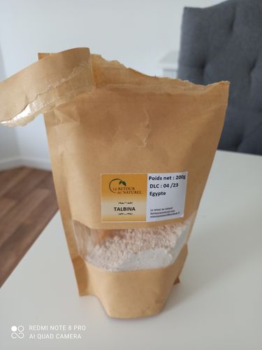 Customer photo review of TALBINA (FARINE D'ORGE) sachet 200g