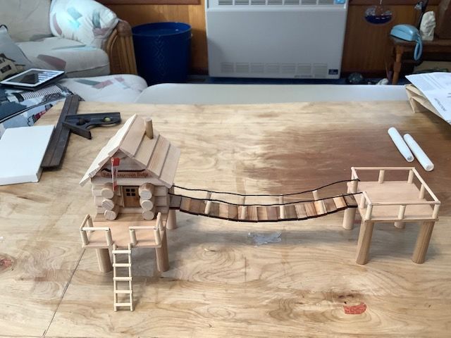 Customer photo review of Canyon Suspension Bridge