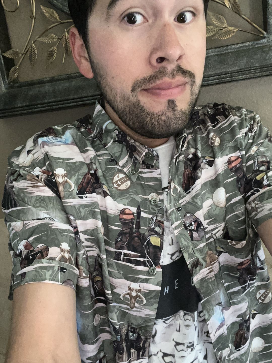 Customer photo review of Star Wars™ "Rebirth" – KUNUFLEX Short Sleeve Shirt
