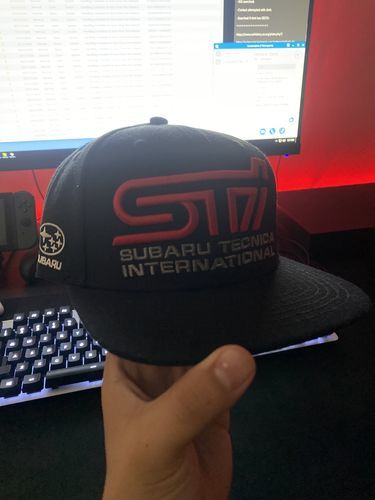 Customer photo review of Subaru WRX STI Flat Brim Cap
