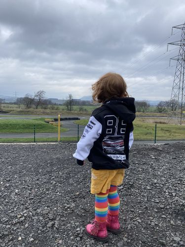 Customer photo review of Kids Toyota AE86 Hoodie