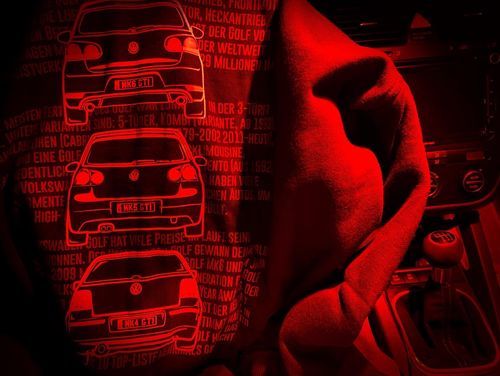 Customer photo review of Volkswagen Golf GTI Hoodie - Black