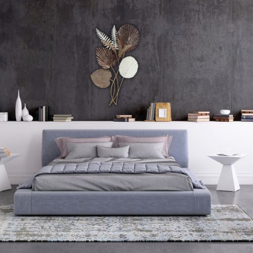 Customer photo review of Metal Wall Art 49x93 FLORAL