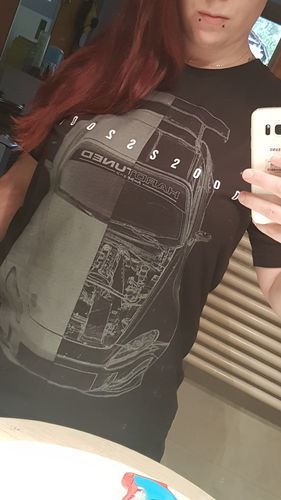 Customer photo review of Honda S2000 Split Tee