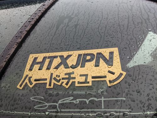 Customer photo review of HTXJPN Kanji Vinyl Sticker