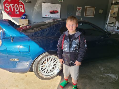 Customer photo review of Youth Toyota Supra MKIV Hoodie