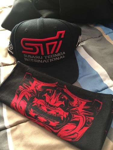 Customer photo review of Subaru WRX STI Flat Brim Cap