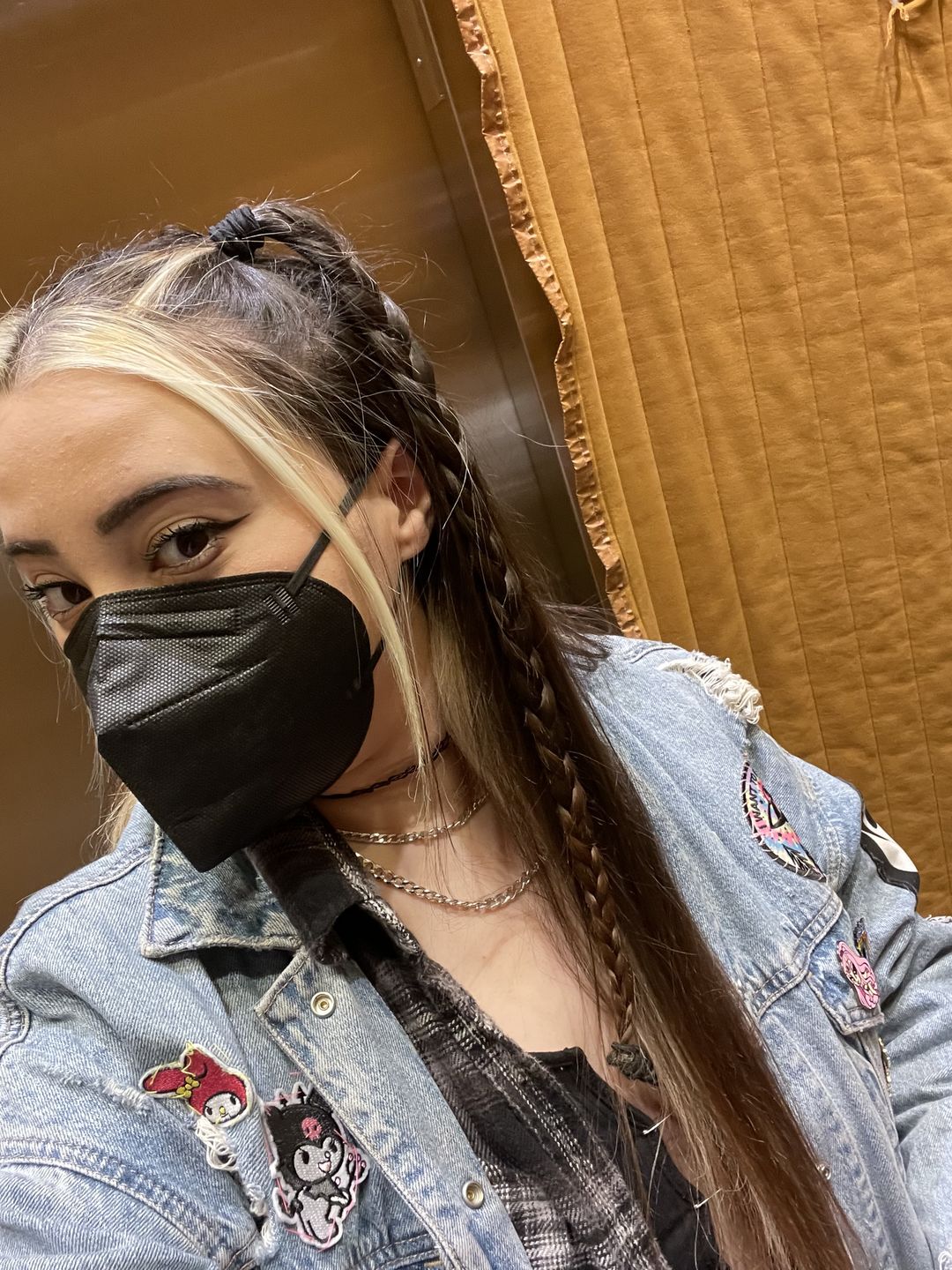 Customer photo review of KN95 Respirator Face Mask Individually Sealed by PPE Supply (Cone Shape)
