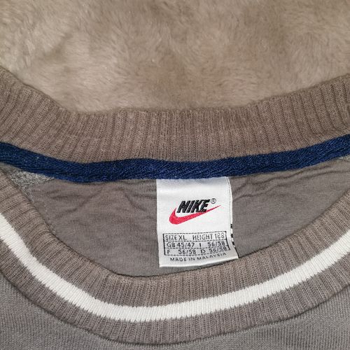 Customer photo review of nike grey sweatshirt xxl