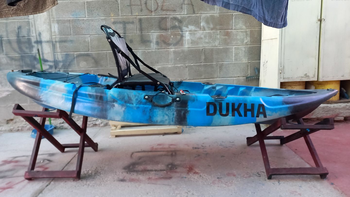 Customer photo review of Asiento Aluminio Kayak 60cm - Permit 13 / 10.1 / Taimen