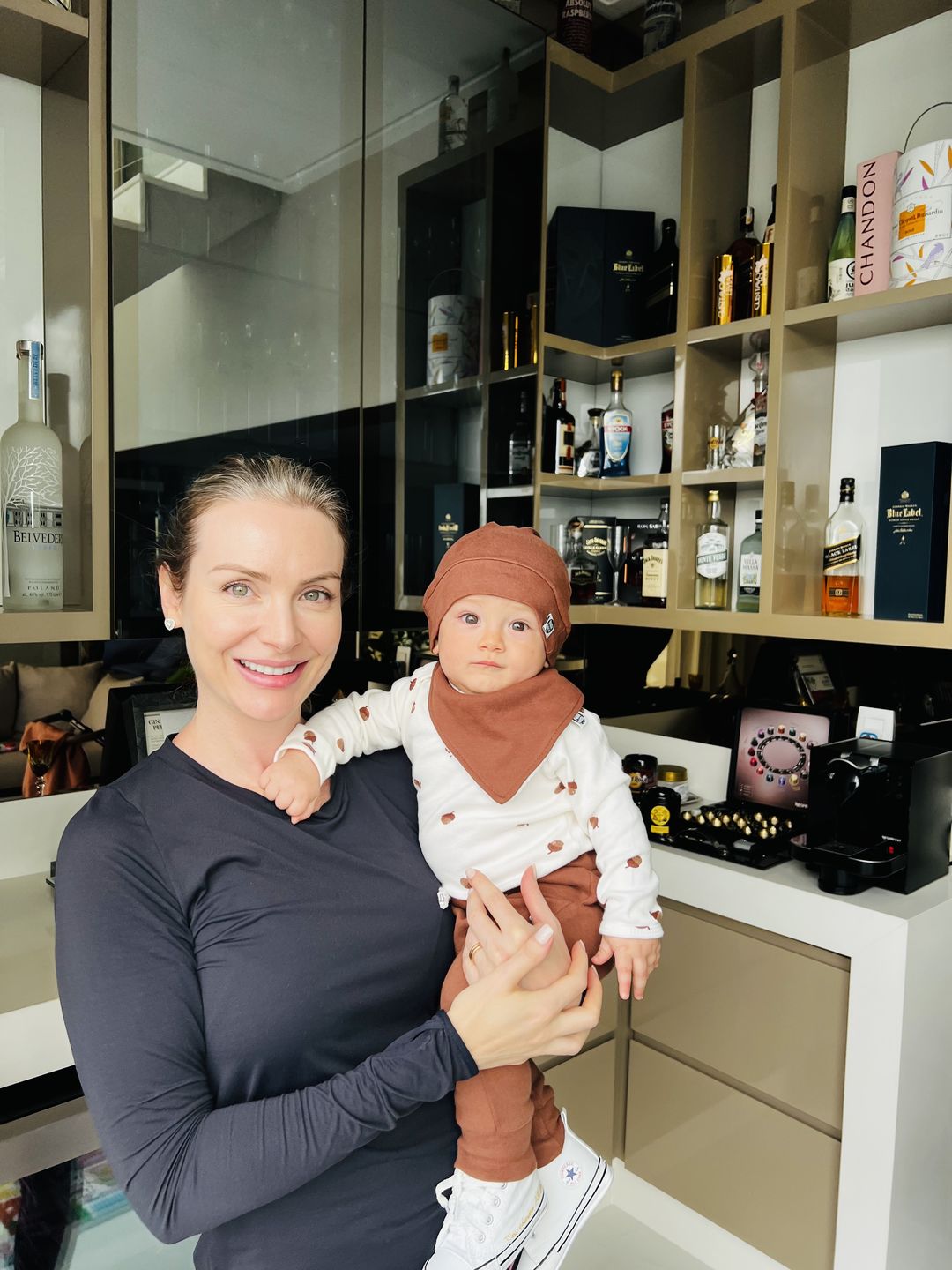 Customer photo review of Touca de Bebê Unissex | Liso Oak