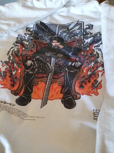 Customer photo review of "Levi X Throne - AOT" Hoodie