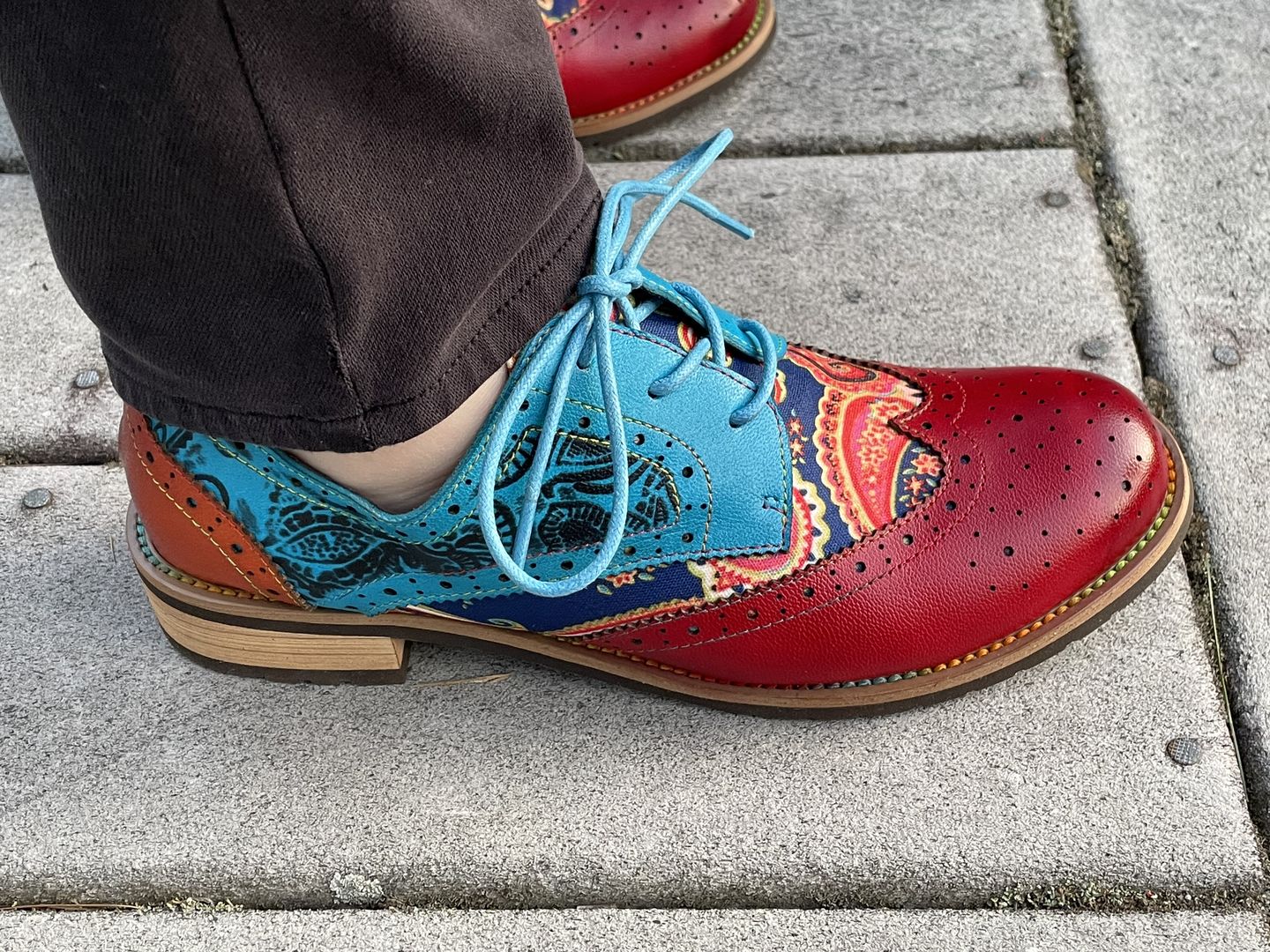 Customer photo review of Bohemian Handmade  Brogue Shoes