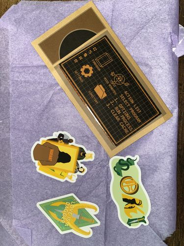 Customer photo review of Mischief Sticker Pack