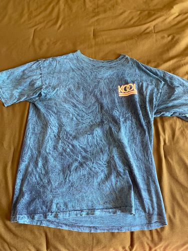 Customer photo review of Vintage Kool Cigarettes Tie Dye T Shirt Size Large