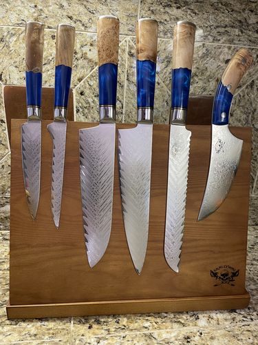 Customer photo review of Skallywag Full Kitchen Knife Set