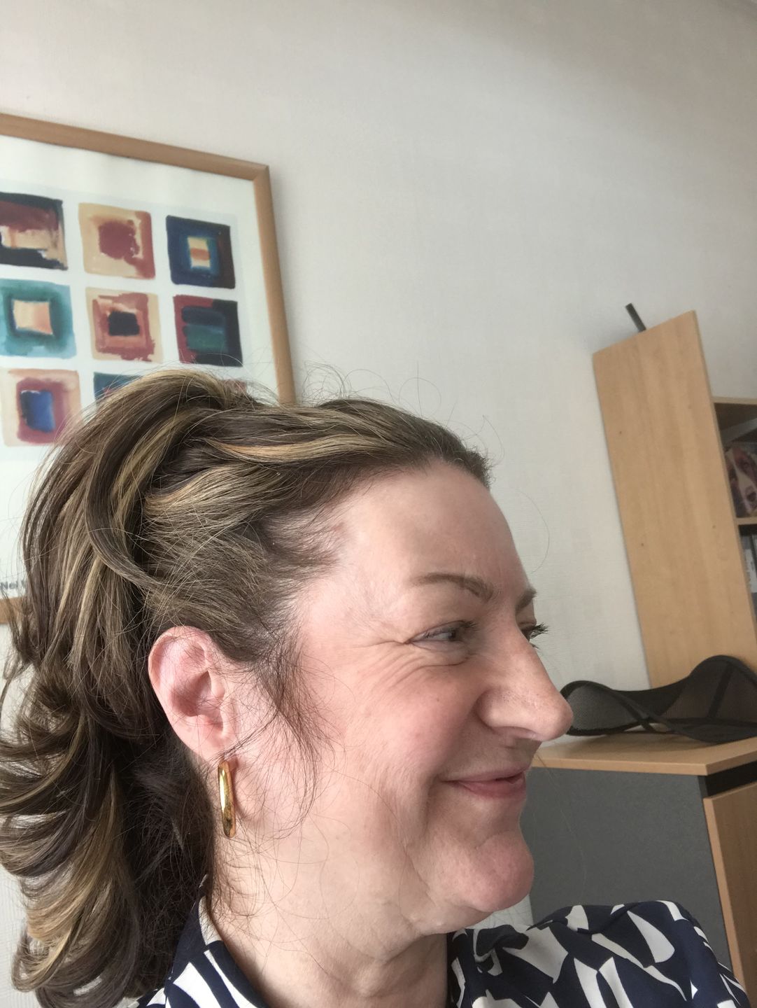 Customer photo review of Bounce Wrap Ponytail