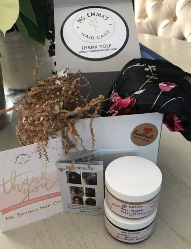 Customer photo review of HAIR GROWTH BUNDLE