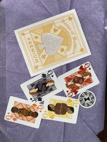 Customer photo review of House of Baddies Sticker Pack