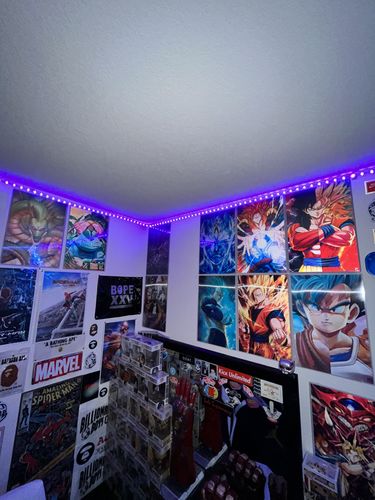 Customer photo review of 3D Triple Transition [Shades of a Prince] Lenticular Print