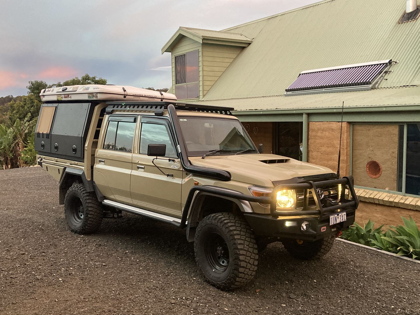 Customer photo review of 79 Series VDJ Landcruiser Snorkel