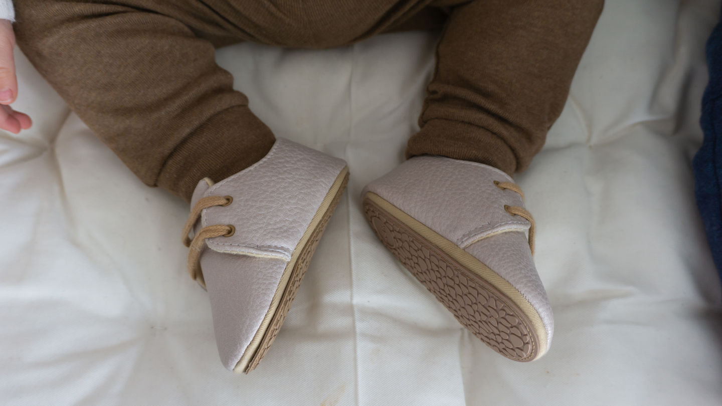 Customer photo review of Taylor Soft Sole Shoes - Beige