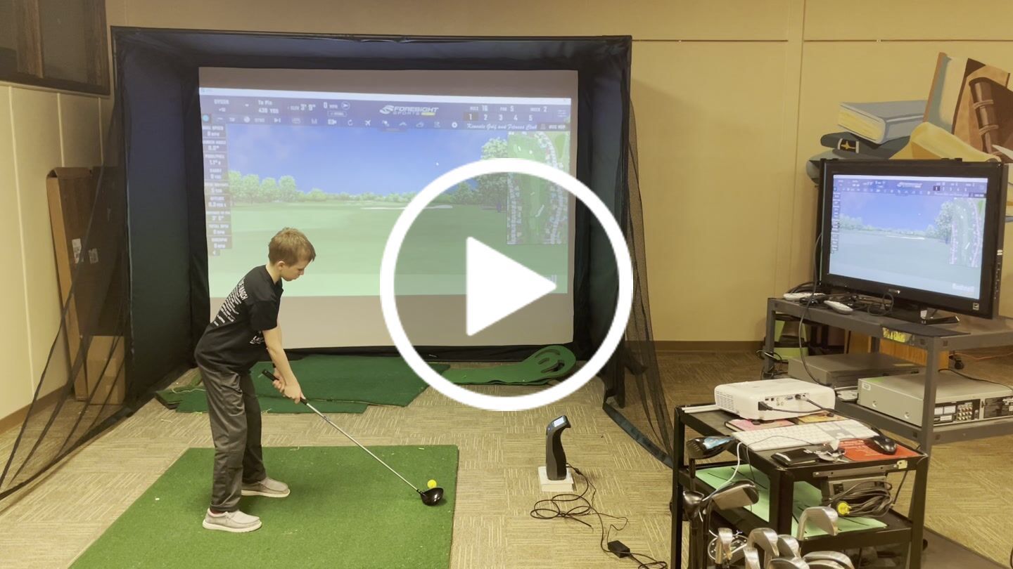 Customer video review of PerfectBay™ Golf Simulator Screen Enclosure